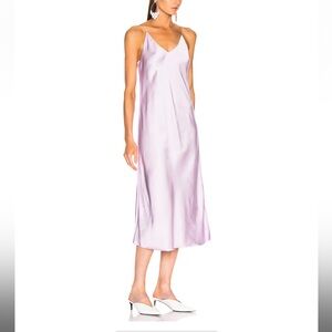 HELMUT LANG Strappy Satin Slipdress